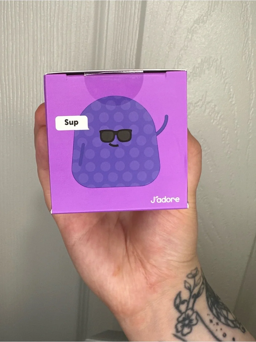 J’adore Gum Drop Droppable Squishy Toy - Purple